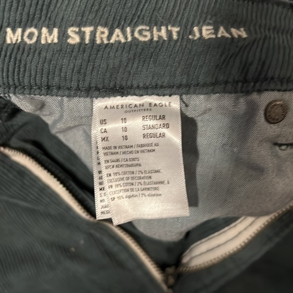 AE Mom straight jeans- corduroys - Picture 3 of 5